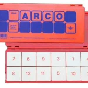 Estuche de control naranja 12 fichas
