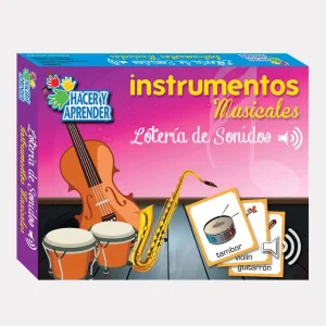 Lotería de Sonidos INSTRUMENTOS MUSICALES (caja)