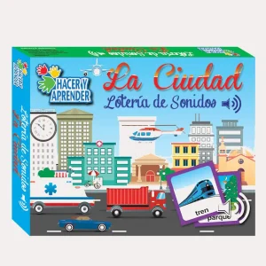 Lotería de Sonidos LA CIUDAD (en caja)