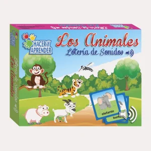 Lotería de Sonidos LOS ANIMALES (en caja)