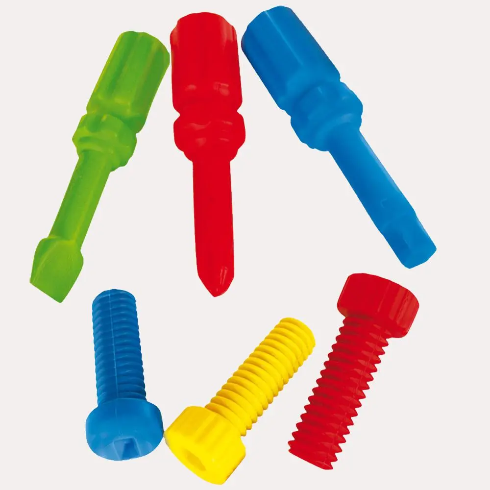 Tornillo y Desarmadores con 60 pzas.