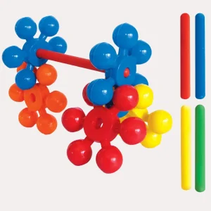 Estrella Gigante de colores con Postes