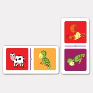 Dominó animales con 28 pzas