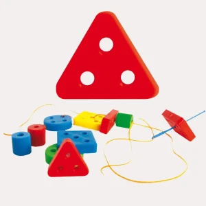 Geometría de Ensarte de Colores 80 pzas.