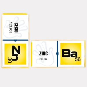 Dominó Jr. Elementos Químicos 2 con 28 pzas