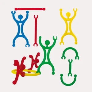 Muñeco Malabarista con 80 pzas.