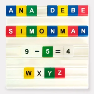 Avalancha de Letras y Números C/256 pzas