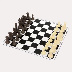 Ajedrez con tablero de estireno