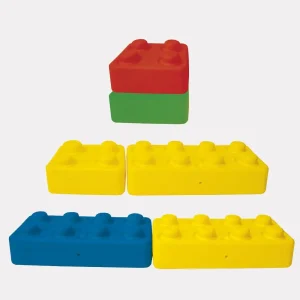 Jumbo Block Mixto (20 pzas de 4 salientes y 10 pzas de 8 salientes)