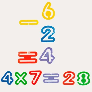 Números enganchables Braille