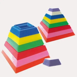 Pirámide Cuadrangular 8 juegos de 8 pzas.