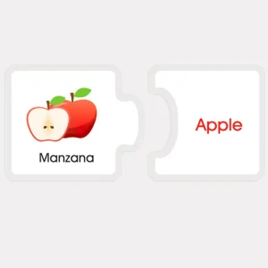 Match Frutas y Verduras Bilingüe