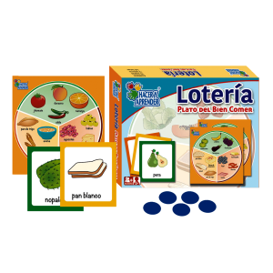 Lotería Plato del bien comer