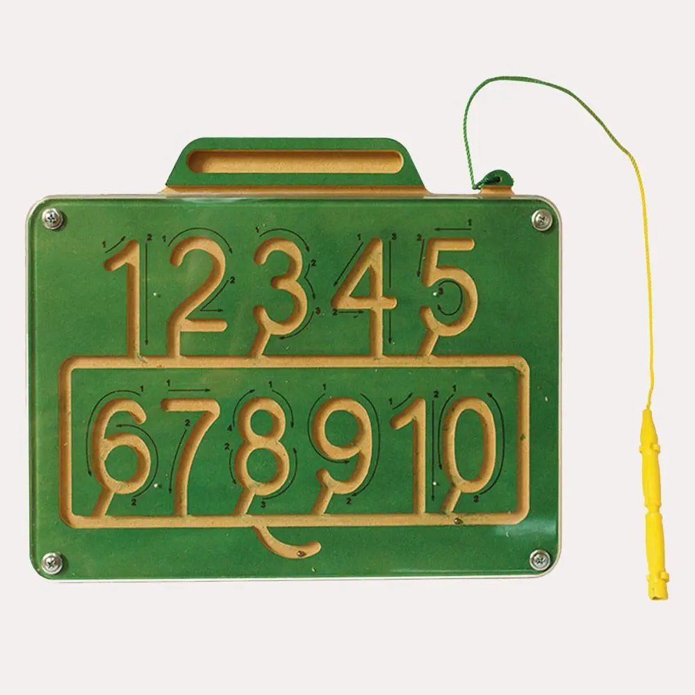 Trazanúmeros de madera