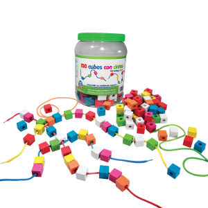 100 CUBOS CON CINTAS