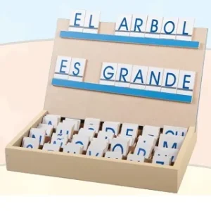 CAJA DE LETRAS DE MOLDE