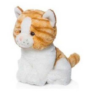 Peluche Gato Marrón 20cm