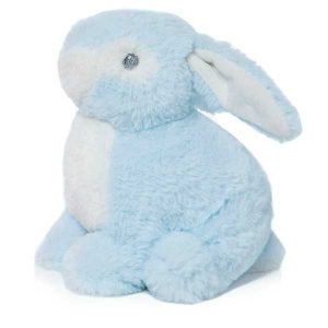 Peluche Conejito Infantil Azul 22cm