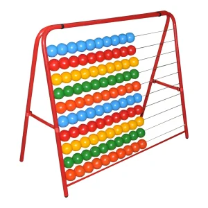 ÁBACO GRUPAL CON BASE METÁLICA E-0001