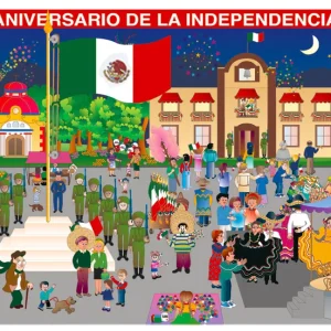 Póster Aniversario De La Independencia