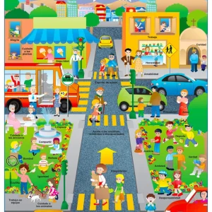 Póster Valores En La Calle