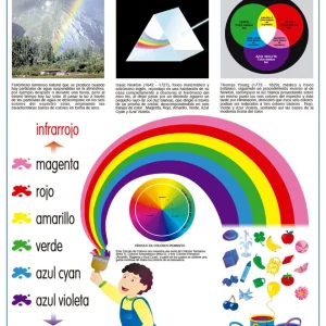 Póster Los colores del Arcoíris