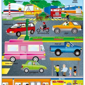 Póster Transportes Terrestres