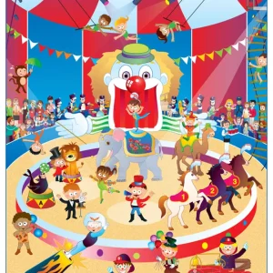 Póster El Circo y Los Payasos