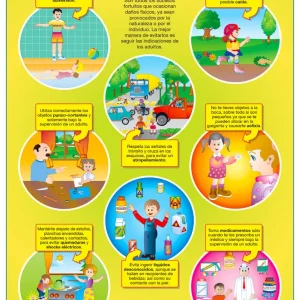 Póster Previniendo Accidentes