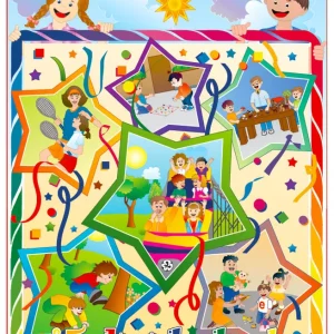 Póster Día de Las Niñas y Los Niños