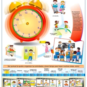 Póster Hábitos Puntualidad
