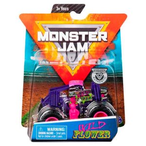 Monster Jam Básico Wild Flower 1:64