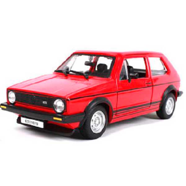 Coche a Escala VW Polo GTI Rojo 1:24