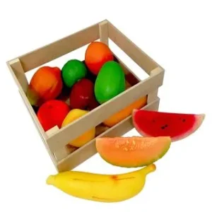 Kit Fruta de Vinil 12 pzs