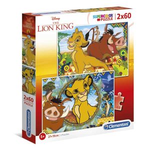 Puzzles 2x60p El Rey León