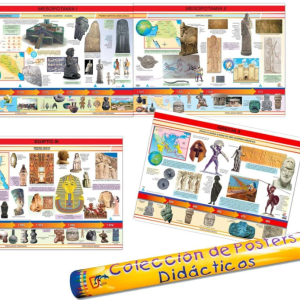 Colección de Pósters Línea del Tiempo Culturas