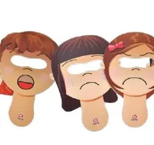 CARETAS ESTADOS DE ÁNIMO SILUETAS J-0465