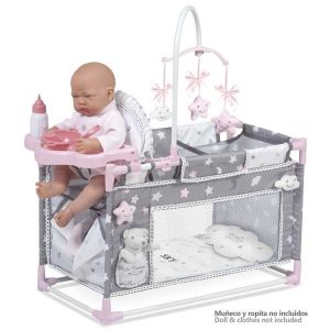Cuna Parque Cambiador Estrellas