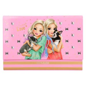 Top Model Carpeta Archivador para Cartas Rosa