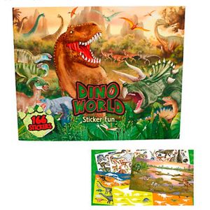 Cuaderno Stickers Dino World
