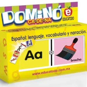 DOMINÓ ABECEDARIO DE ASOCIACIÓN J-0121
