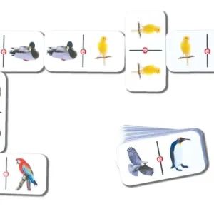 DOMINÓ DE AVES J-0011