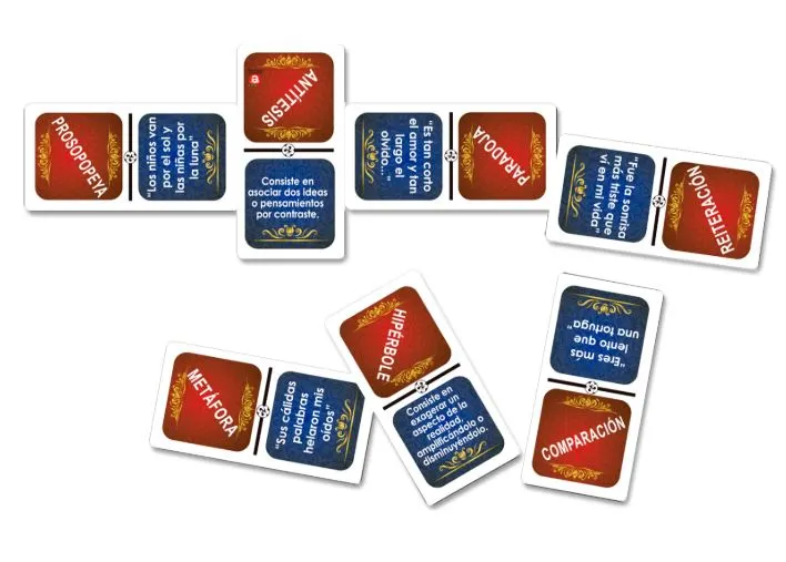 DOMINÓ DE FIGURAS RETÓRICAS J-0071 - Imagen 2