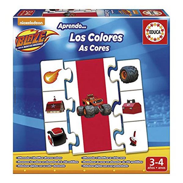 Juego Aprendo Los Colores Blaze