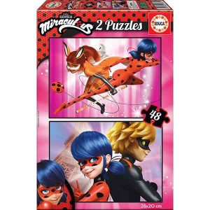 Puzzle 2×48 Ladybug