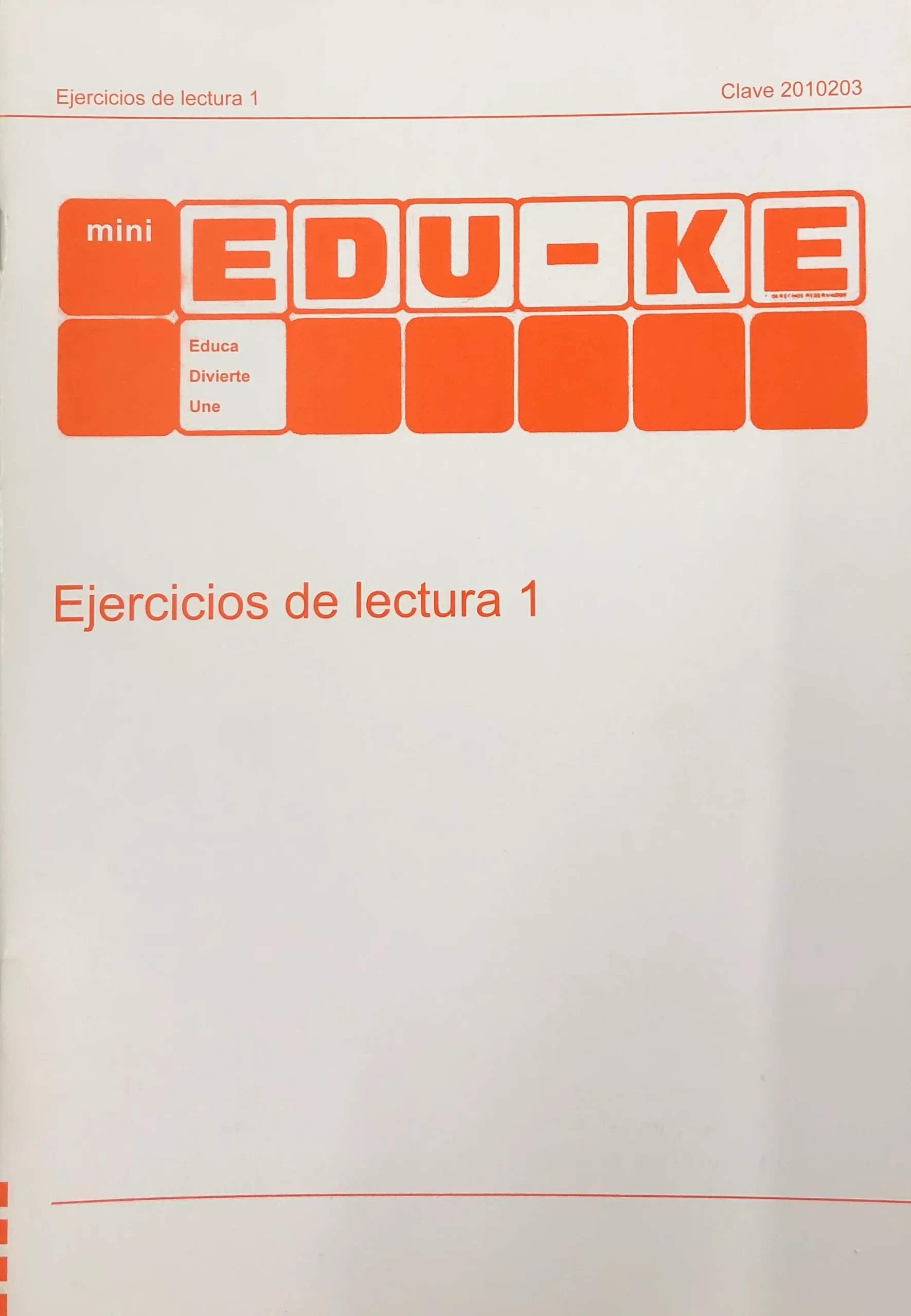 Ejercicios de lectura 1