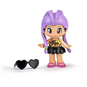 Pinypon Figura Cabello Lila New Look