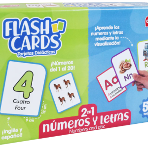 FLASH CARDS NÚMEROS Y ABC