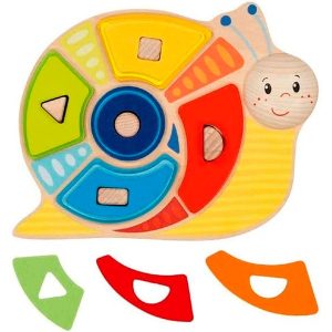 Juego Formas y Colores Caracol Fusa