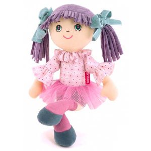 Muñeca de Trapo Rosa